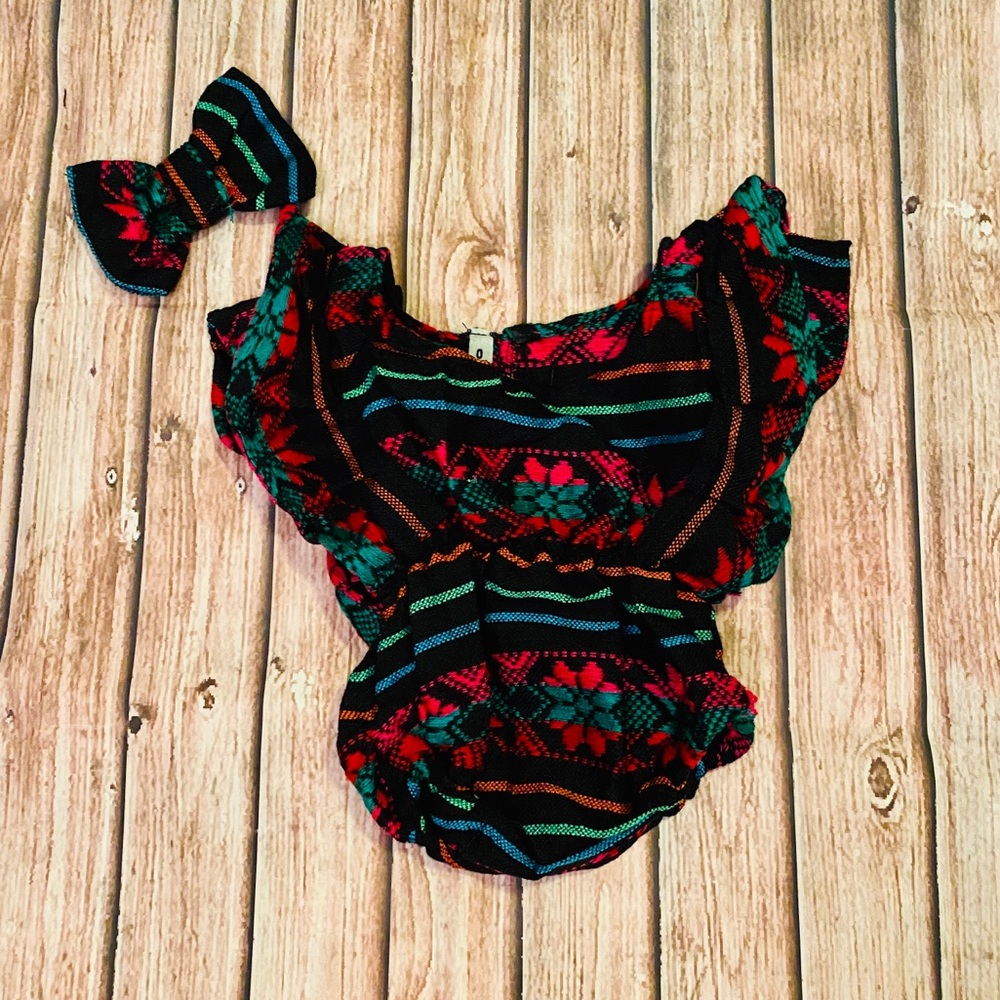 Handmade Girl’s Mexican Onesie